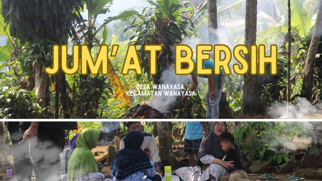 Jumat Bersih (JUMSIH) di Desa Wanayasa: Penduduk Bersatu Membersihkan Tempat Pemakaman Umum